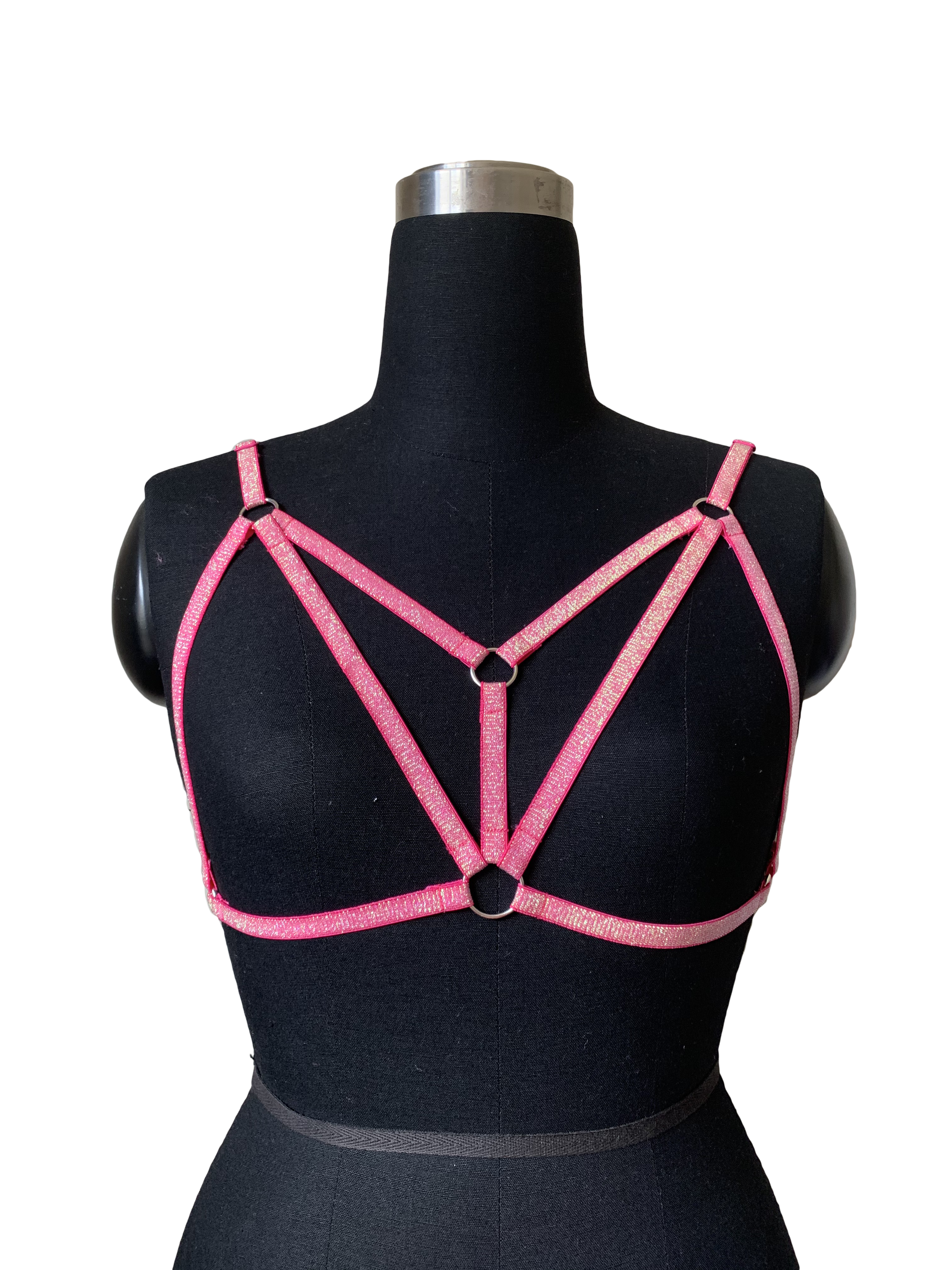 Bubblegum Harness Top Front